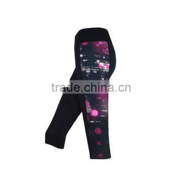 Women High Waist Slim Fit Starlight Pattern Yoga Pants Wholesale photo-4