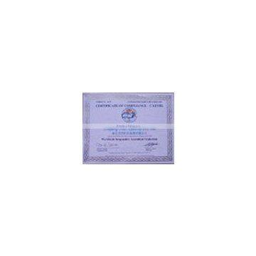 WRAP CERTIFICATE