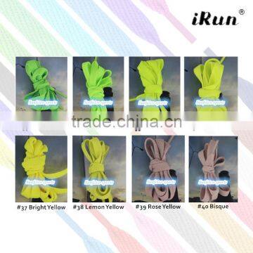 10mm Fat Bootlaces Shoe Laces For Trainers Sneakers Colours~10mm Width Flat Sports Shoelaces~NO MOQ~57 Colors~Accept Custom photo-3