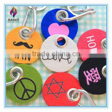 latest products 2014 handmade felt multiple car key holder