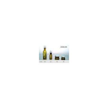 Grey 100 / 30ml & 50 / 30g Cosmetic Glass Containers for Cosmetics Packaging with lids