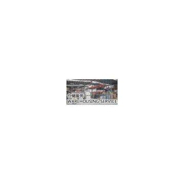 Warehousing storage shipping agent service