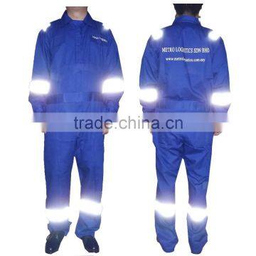 Safety Coverall 65%Cotton And 35%Polyester European Coverall Workwear photo-6