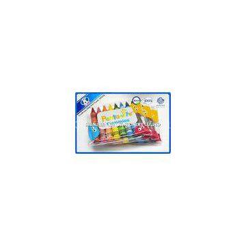 Customized Jumbo Non Toxic Crayons For Promotion / Children Gift 10 Colors