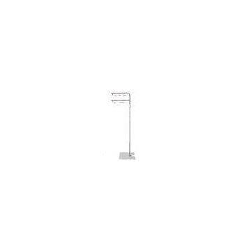Clear POP Poster Sign Stand For Supermarket 1100 - 2100mm , Stainless Steel