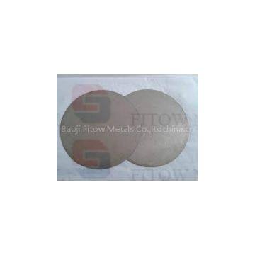 sintered porous disc filter/stainless steel filter disc/1 micron filter disc