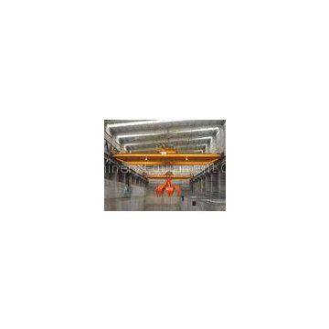 Electric Overhead Crane With Grab For Garbage Burning Power Plant A8