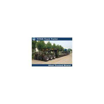 Special Transportation 150 ton lowboy Heavy Haul Trailers with 4 lines 8 axles