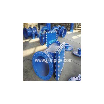 Ductile Iron Pipe Fittings, Double Flanged Hatch-boxes.