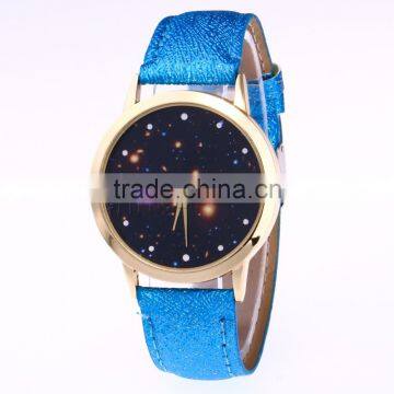 Women's bracelet watch PU leather china watch