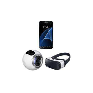 Galaxy S7 SM-G930U 32GB Smartphone and Virtual Reality Kit (Unlocked, Black)