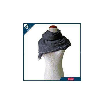 Deep Gray Scarf