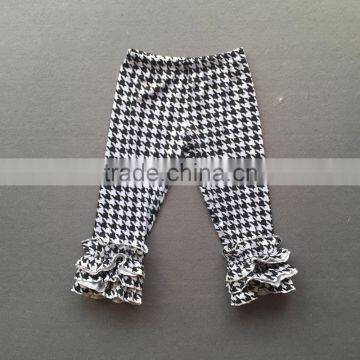 Kids baby ruffle pants children girl icing ruffle Leggings little girls capris cotton long trousers