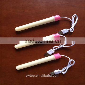 USB Electric Sex Doll Heating Rod Stick for Masturbators ABS 14 cm Pocket Pussy Vagina Warmer Male Masturbation