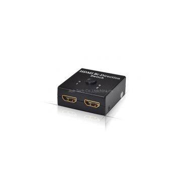 HDMI 2 Ports Bi-direction Manual Switch 2x1 Support 1080P photo-3