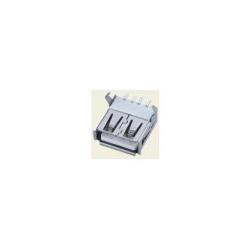 Supply USB A Female Single - clubfoot SMT