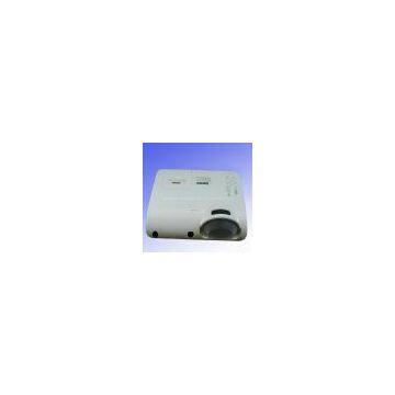 Short throw projector with real film