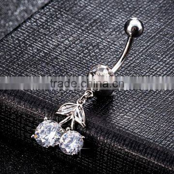 Piercing Body Hottest Sale Jewelry Flower Navel Belly Ring