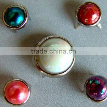 2014-2015 4 Hole Colourful Button