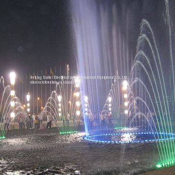 Square music Fountain