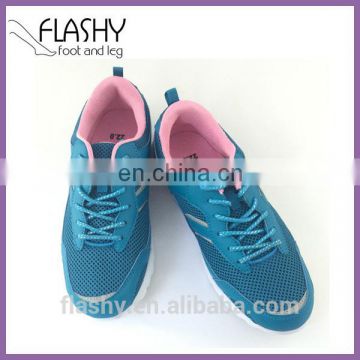 Wholesale men mesh running shoes lace-up phylon sport shoes 2017