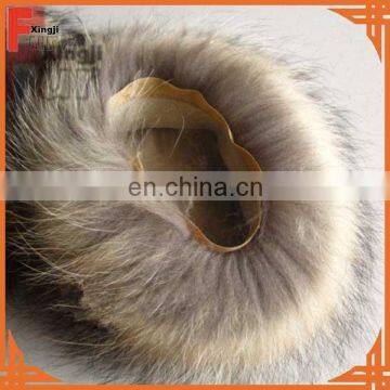 natural color real raccoon fur cuff