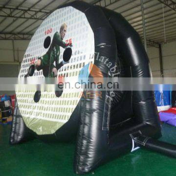 2017 Factory new design inflatable carnival foot dart board gate for sale