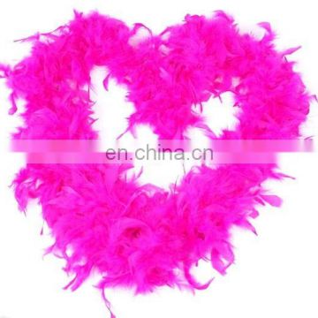 wholesale cheap scarf pink feather boas FW-0052