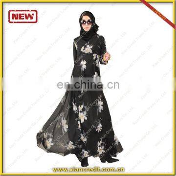 Fashion Design Muslim Long Dress Abaya 2017