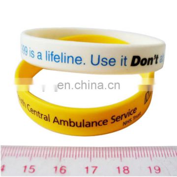 Chic Quality Silicon Wristband,Round Cheap Bracelet With Slogan In Bulk,Factory Direct Price&Sale Profession Supplier For Party