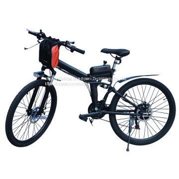 Electric mountain bike light bike