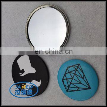 cheap custom square shaped tin button badge