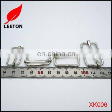 Bag Parts Cheap Metal Wire Slider Belt Buckle