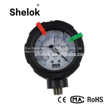 High Pressure Water Manometer, PP Pressure Gauges