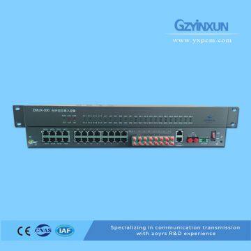 32-канальный мультисервисный оптоволоконный мультиплексор ZMUX-300