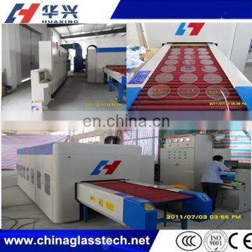 PLC Control System Small Size Glass Tempering Equipment Furnace