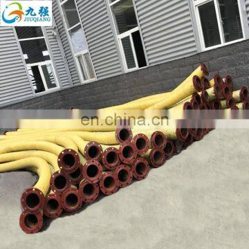 High quality customized 6inch 8inch 10inch rubber heavy duty sand suction discharge hose / sand dredger pipe