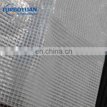 plastic pe leno sheets mesh poly tarp transparent clear scaffold tarpaulin cover for construction