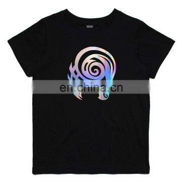 Rainbow Silver Metallic Holographic PU Heat Transfer Vinyl Roll photo-5