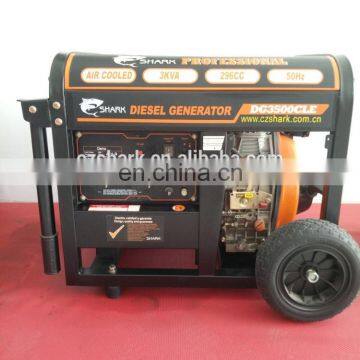 3kw open-type Diesel Generator DG3500CLE