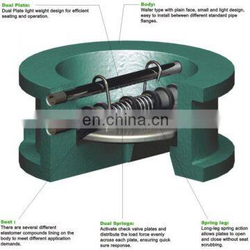 Hot Selling Double Plated DH77X Cast Iron Wafer Check Valve photo-5