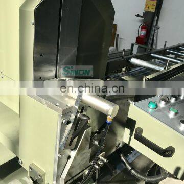 Double Heads Mitre Cutting Saw / PVC Window and Door Complete Plant