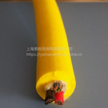 Bending Resistance 4 Core Mains Cable Silver Plating