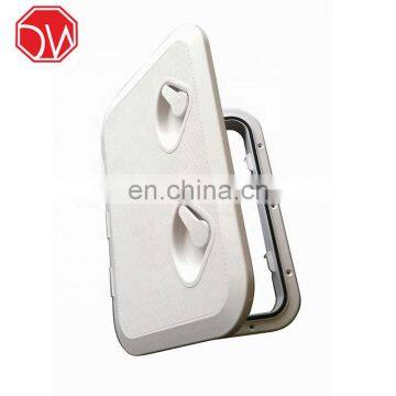 DOWIN Marine Rectangular Plastic Deck Hatch for Boat