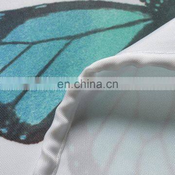 Butterflies Decoration Natural Botanic Parks Springtime Festive Season Multicolor Shower Curtain Set photo-4