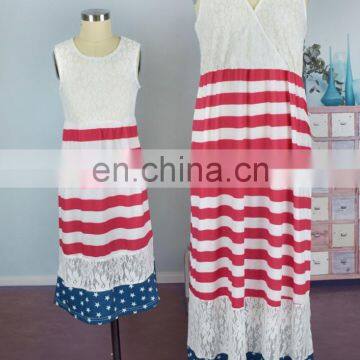 2019 New Trendy Women Clothing Design Long Mommy and me Maxi Dress Mother Daughter Matching Dresses for Mom photo-4