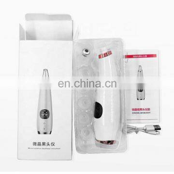 LED Display Blackhead Pore Removal Vacuum, Blackhead Suction Tool, Rechargeable Comedo Whitehead Extractor Device photo-7