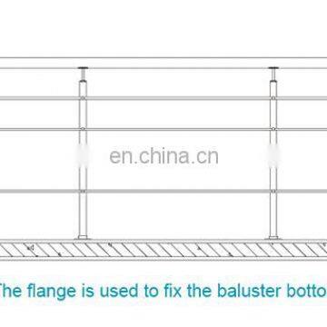 Wholesale Price Balustrade Fitting Stainless Steel Pipe Flange photo-6