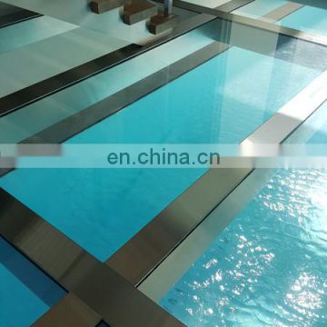 6+1.52+6 tempering laminated glass wall