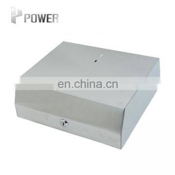 Stainless Steel m Fold Wall Mount Toilet Seat Hygienic Paper Dispenser photo-2